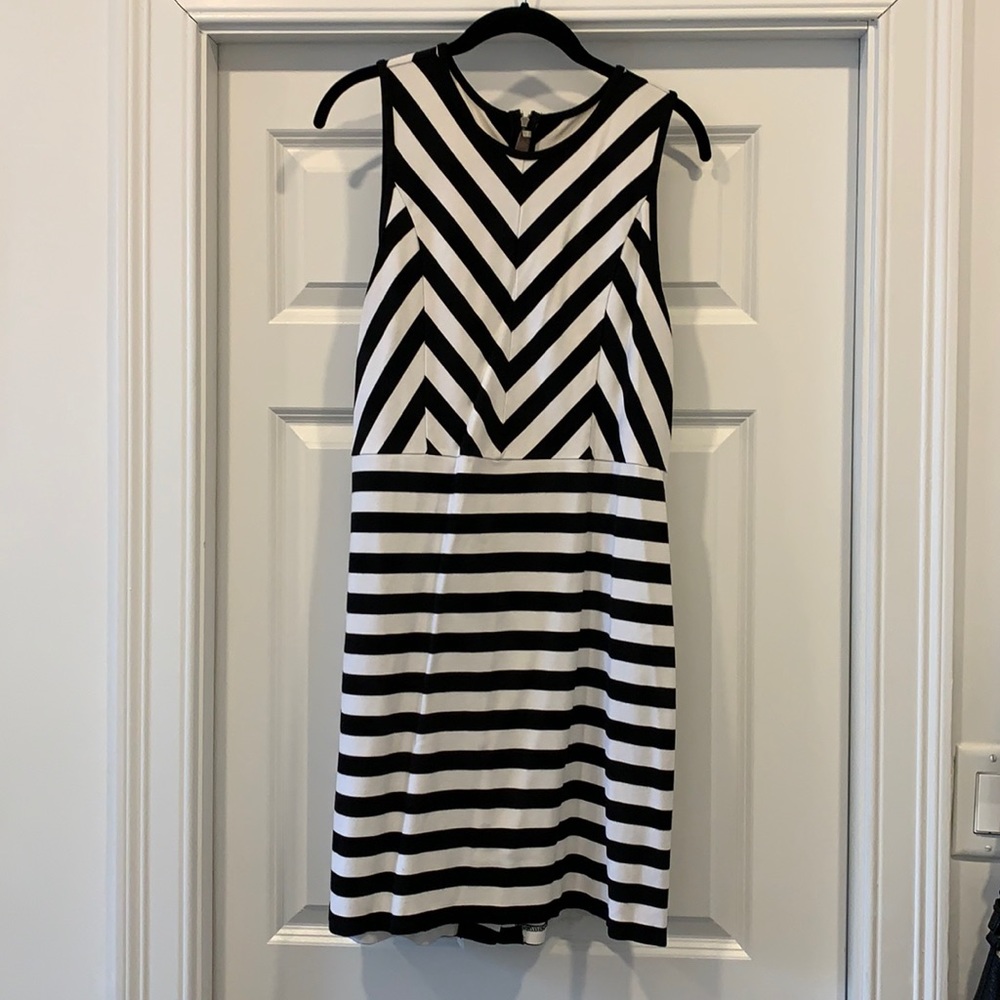 Loft Chevron Stripe Dress